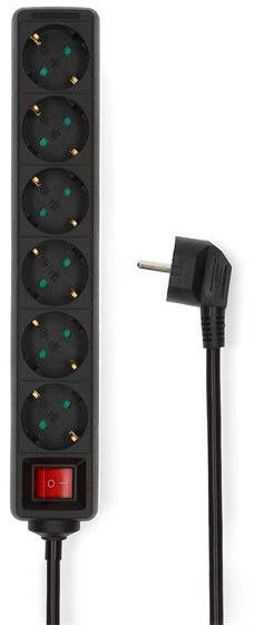 6 Plug 3 m Switch (ESOC630F2BK)