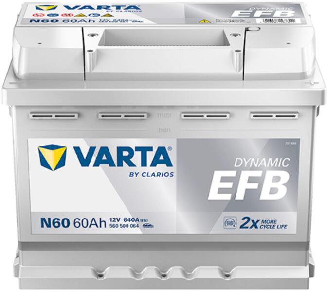 Dynamic EFB N50 12V 50Ah 550A (550500055K262)