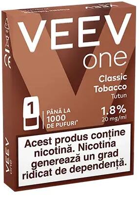 VEEV Capsula VEEV One Classic Tobacco (5942400012250) (Lichid rezerva  tigara electronica)