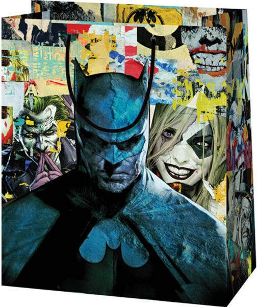 Batman nagy ajándéktáska 33x13x27 cm 46953