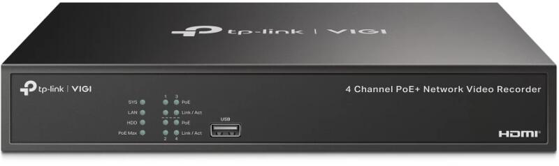 4-channel NVR NVR1004H-4P-2TB