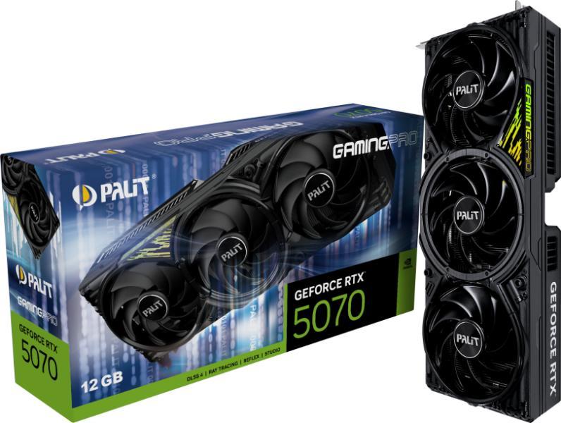 Palit GeForce RTX 5070 GamingPro 12GB 中古 Palit 〔中古〕RTX5070 GAMINGPRO 12GB GDDR7(中古保証1ヶ月間