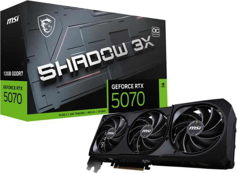 MSI GeForce RTX 5070 VENTUS 2X OC 12GB GDDR7 192bit (GeForce RTX