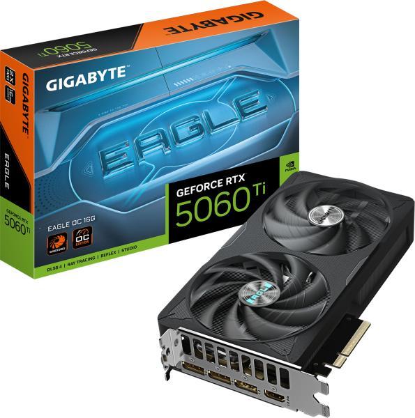 GIGABYTE GeForce RTX 5060 Ti EAGLE MAX OC 16GB GDDR7 128bit (GV