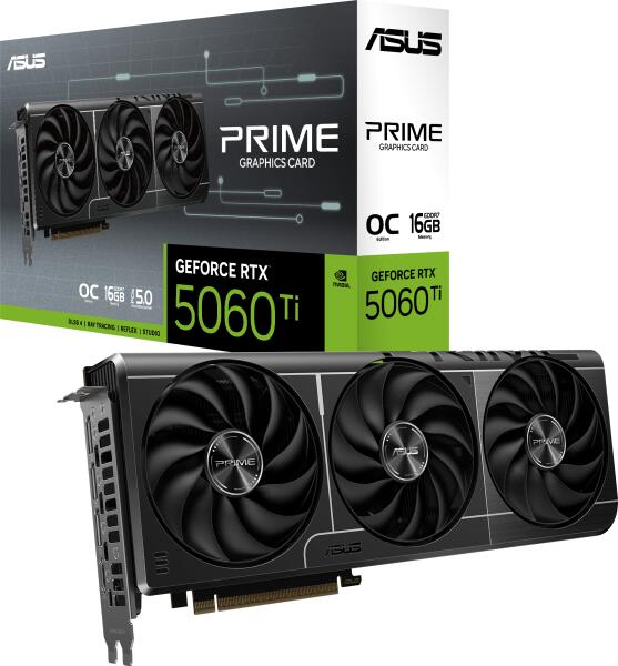 GeForce RTX 5060 Ti Prime 16GB GDDR7 128bit (PRIME-RTX5060TI-16G/90YV0MH3-M0NA00)