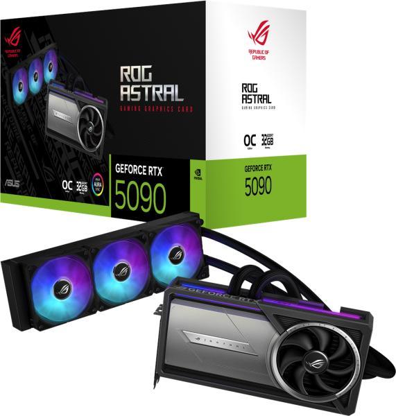GeForce RTX 5090 ROG ASTRAL LC OC 32GB GDDR7 512bit (ROG-ASTRAL-LC-RTX5090-O32G-GAMING/90YV0LW2-M0NA00)