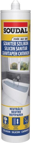 Szaniter szilikon neutrális fehér 280 ml 117974