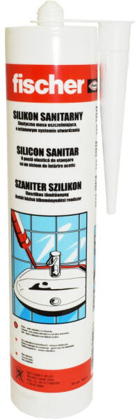 Szaniter szilikon sziloplaszt fehér 300 ml 79515