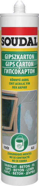 Könnyű akril tömítő fehér 280 ml 144588