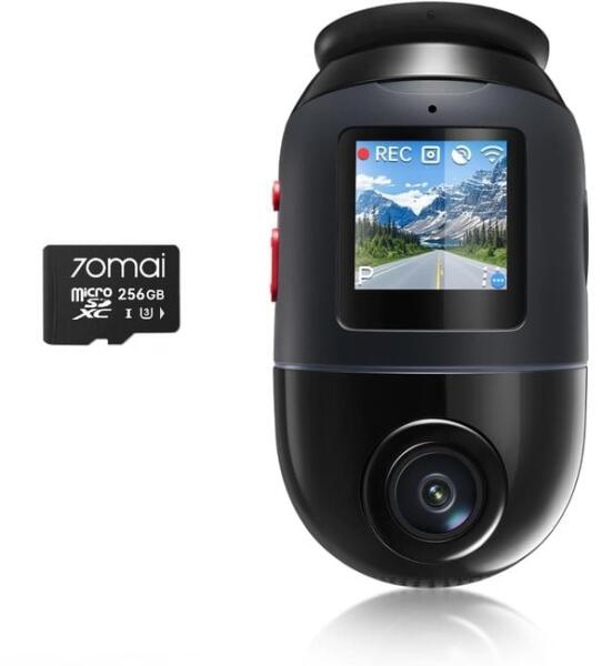 70maiドラレコ フルキットomuni 4K X800 70mai Omni X800 4K 256GB (X800256GB_BK) (Camera pentru auto) - Preturi