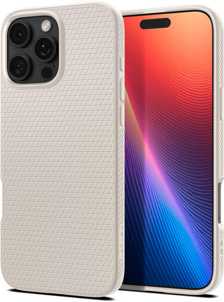 iPhone 16 Pro Max Liquid Air case natural titanium