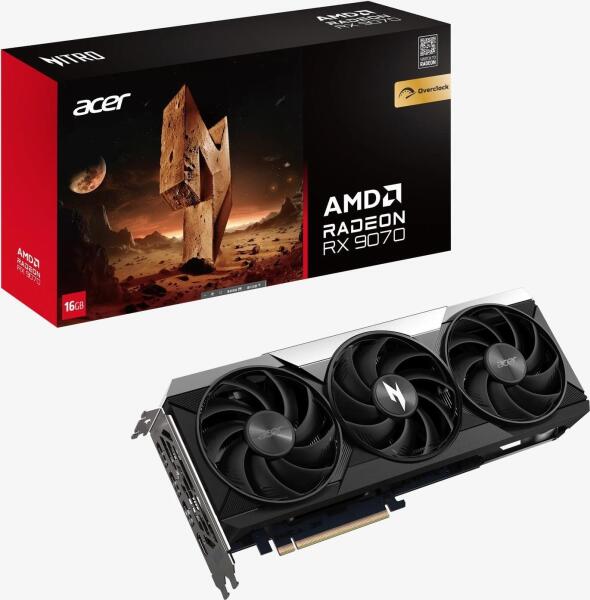 Radeon RX 9070 Nitro OC 16GB GDDR6 256bit (DP.Z4EWW.P01)