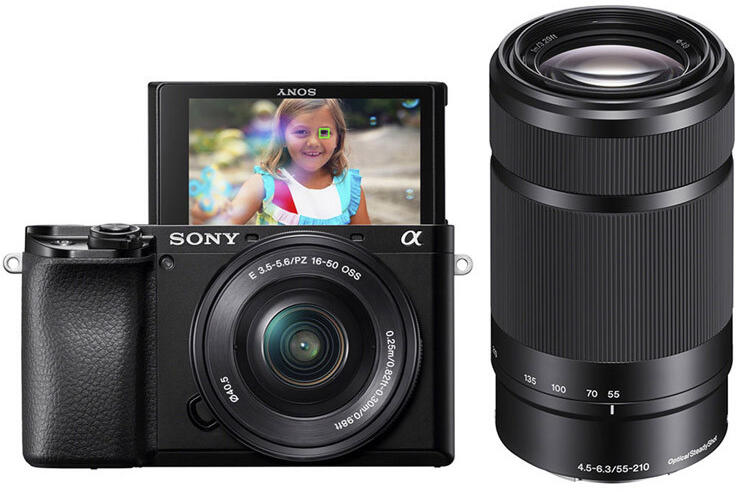 Sony Alpha 6100 + 16-50mm f/3.5-5.6 + 55-210mm f/4.5-6.3