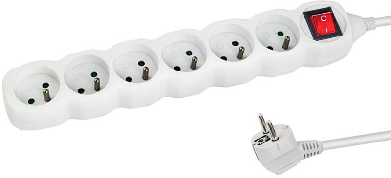 6 Plug 1,5 m Switch (ELK217W)