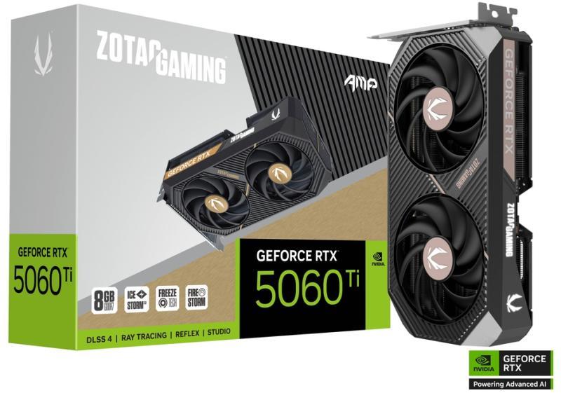 GeForce RTX 5060 Ti AMP 8GB GDDR7 128bit (ZT-B50610F-10M)