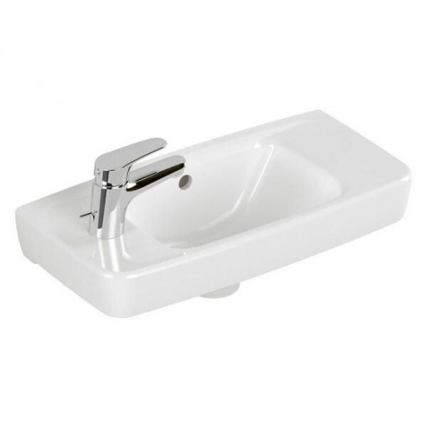 Optic 50x24 cm left white (7073 50 01)