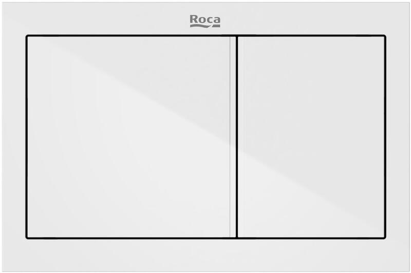Roca PS buton de spălare pentru WC alb A890225300 (A890225300) (Clapeta ...