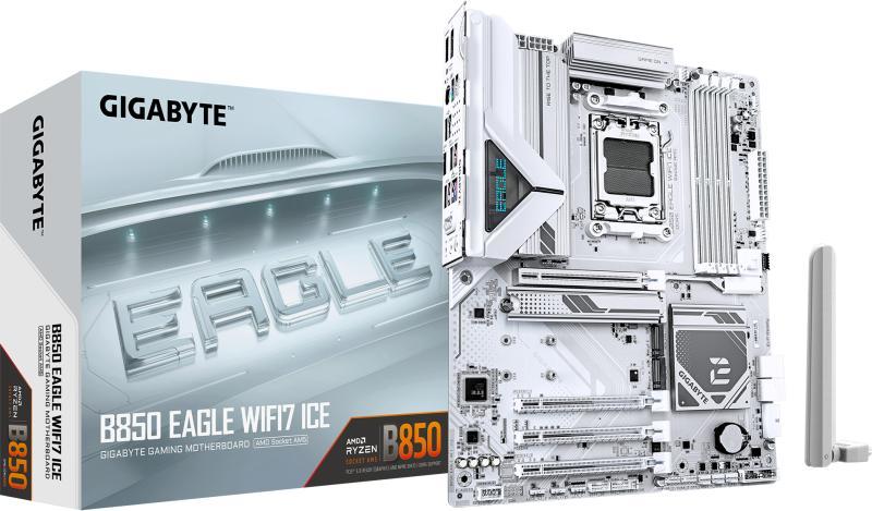 【中古美品】GIGABYTE B850 EAGLE WIFI7 ICE GIGABYTE B850 EAGLE WIFI7 ICE Placa de baza Preturi GIGABYTE B850