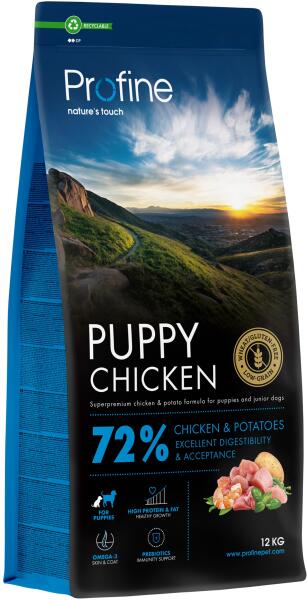Puppy chicken & potato 12 kg
