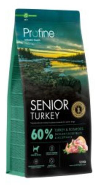 Senior turkey & potato 12 kg