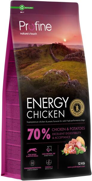 Energy chicken & potato 12 kg