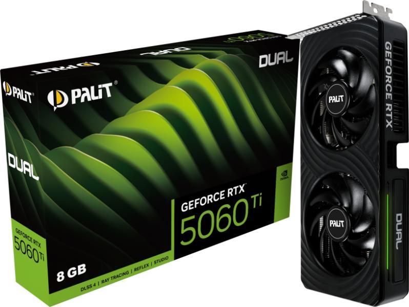 GeForce RTX 5060 Ti Dual 8GB GDDR7 128bit (NE7506T019P1-GB2062D)