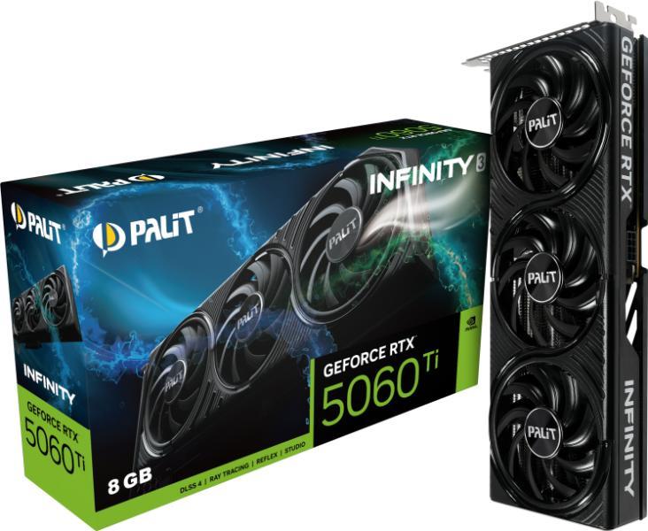 Palit GeForce RTX 5060 Ti Infinity 3 16GB GDDR7 128bit