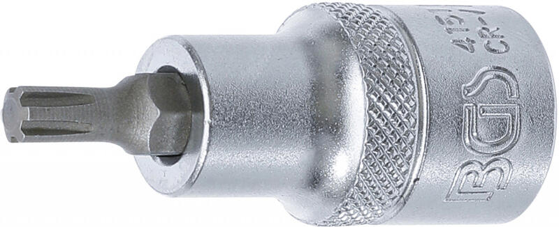 BGS technic Bit Ribe M6, lungime 55mm, antrenare cu tubulara 1/2