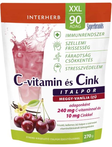XXL C-Vitamin + Cink 270 g