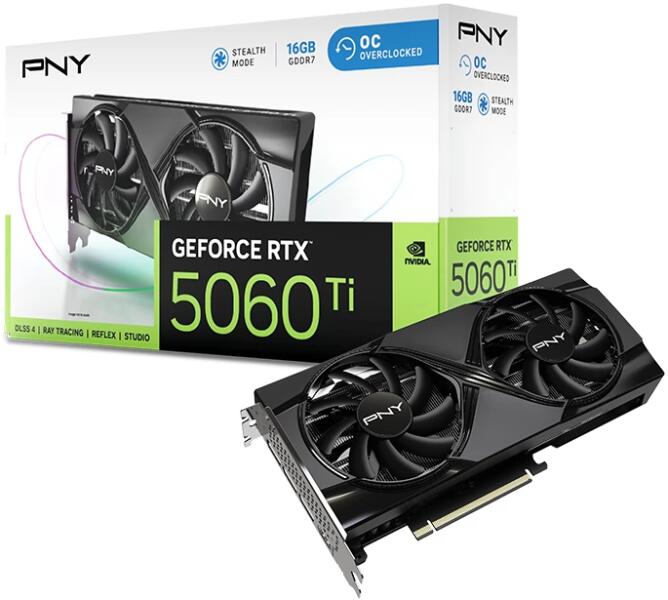GeForce RTX 5060 Ti VERTO OC 16GB GDDR7 128bit (VCG5060T16DFXPB1-O)