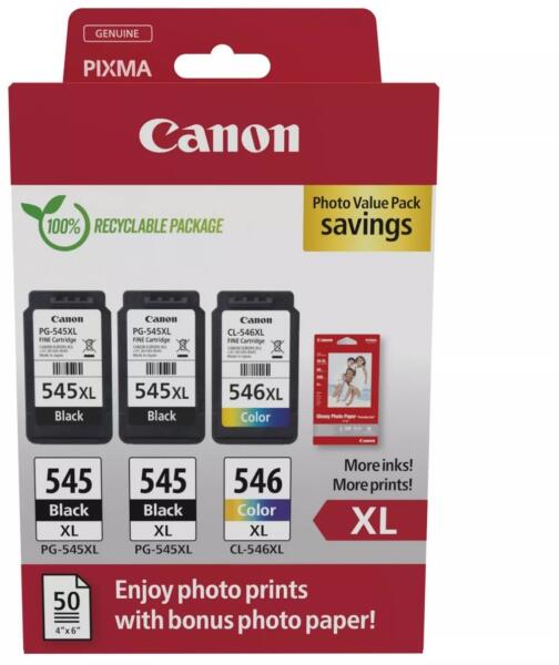 Canon PG-545XL x2 / CL-546XL Multipack (8286B015) Cartus / toner