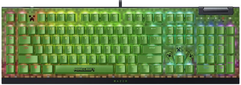 BlackWidow V4 X Green RGB Minecraft Ed (RZ03-04704100-R3M1)