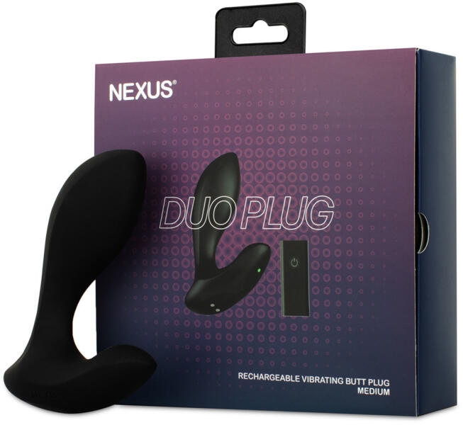Duo Remote Control Beginner Butt Plug Medium