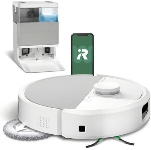 Roomba Plus 505 Combo & AutoWash Dock White (N185240)