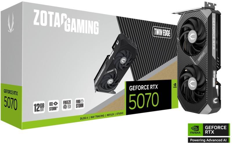 GeForce RTX 5070 Twin Edge 12GB GDDR7 192bit (ZT-B50700E-10P)