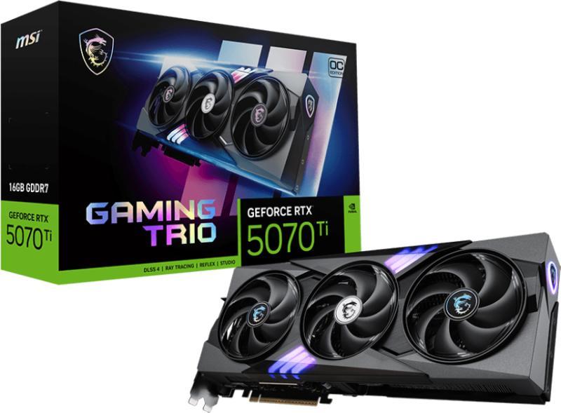 GeForce RTX 5070 Ti GAMING TRIO OC 16GB GDDR7 256bit