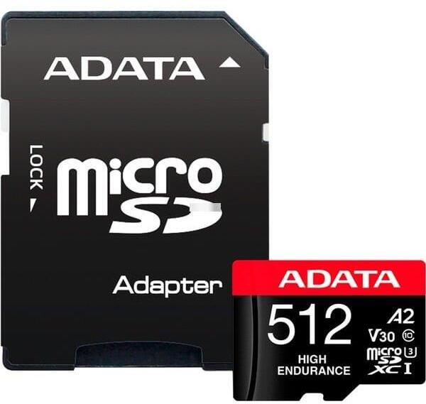 microSDXC High Endurance 512GB AUSDX512GUI3V30SHA2-RA1