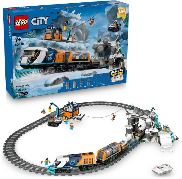 City Explorers' Arctic Polar Express Train (60470)