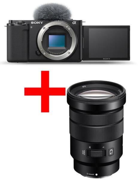 デジタルカメラ sony zv-e10 & 18-105mm F4 G OSS Sony ZV-E10 + E PZ 18-105mm f/4 G OSS Aparat foto Preturi, Sony ZV