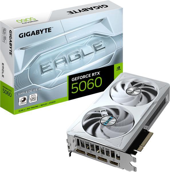 GIGABYTE GeForce RTX 5060 AERO OC 8GB GDDR7 128bit (GV-N5060AERO