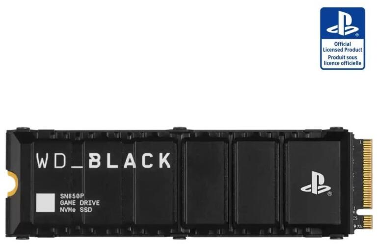 【新品】WD_BLACK SN850P 8TB NVMe SSD WD_BLACK SN850P PS5用 8TB PCIe Gen4 M.2 SSD