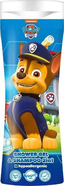 Paw Patrol - Mancs Őrjárat tusfürdő és sampon 2in1 - Rágógumi 300 ml