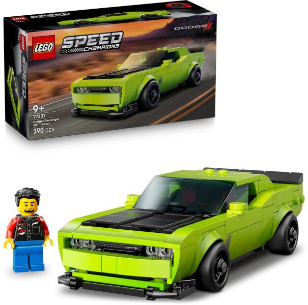 E LEGO® Speed Champions - Dodge Challenger SRT Hellcat Sports Car