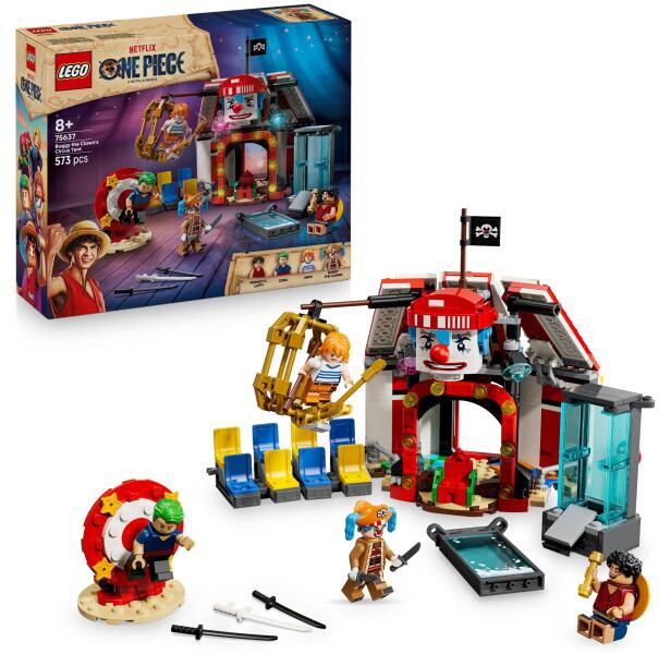Liquid Modernity-King of Clown Sサイズ LEGO® One Piece - Buggy the Clown's Circus Tent (75637) (LEGO