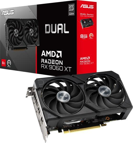 ASUS Radeon RX 9060 XT Dual 16GB GDDR6 128bit (DUAL-RX9060XT-16G