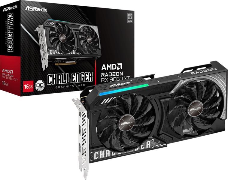 ASRock Radeon RX 9060 XT Challenger OC 8GB GDDR6 128bit (RX9060XT