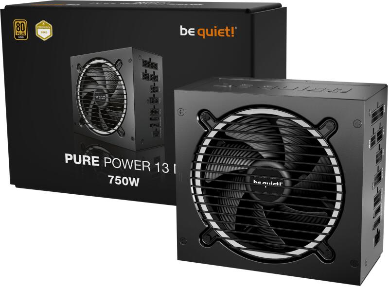 be quiet！PURE POWER 13M 750W BP026JP be quiet! Pure Power 13 M 750W (BP026EU) (Sursa de alimentare