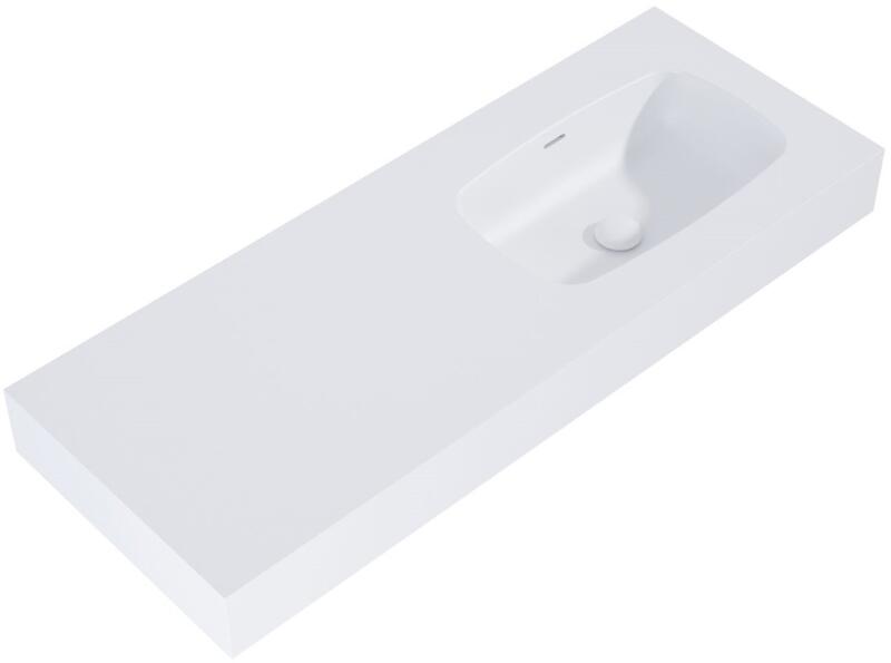 Dimple 121x46 cm right white (RE041202025290)