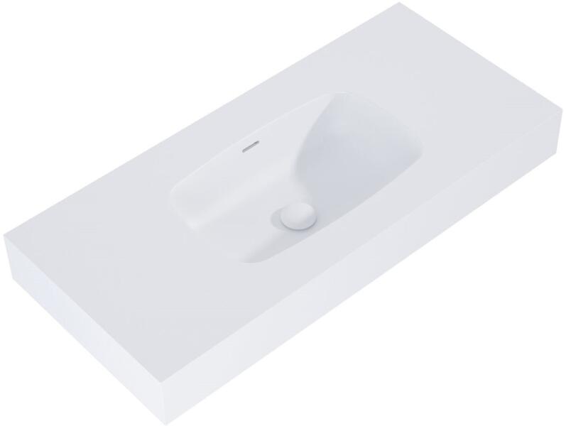 Dimple 100,8x46 cm white (RE041000025290)