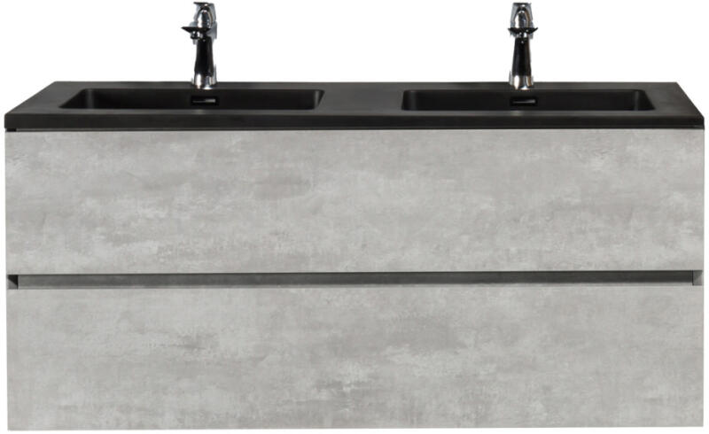 Mallorca Double 120 matt black quartz sand (WB00530)